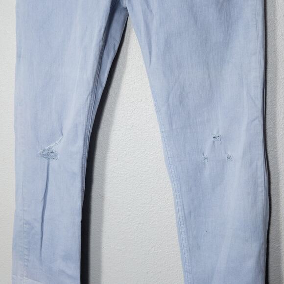 Pilcro Women’s Jeans Size 30 Soft Pastel Denim Everyday Modern Blue Silver Wash - Picture 4 of 11